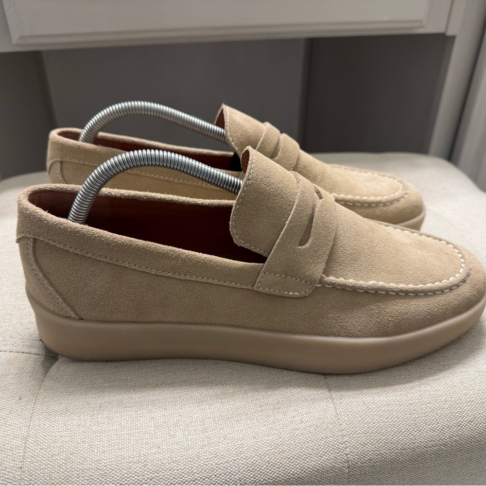 Men’s Suede Sneaker Loafer - Sz 9 - Good Condition!